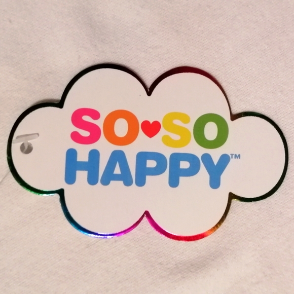 🔥SALE🔥 So So Happy "Think Happy Thoughts" Baby Girls Onesie NWT Size 18-24M - Picture 4 of 4